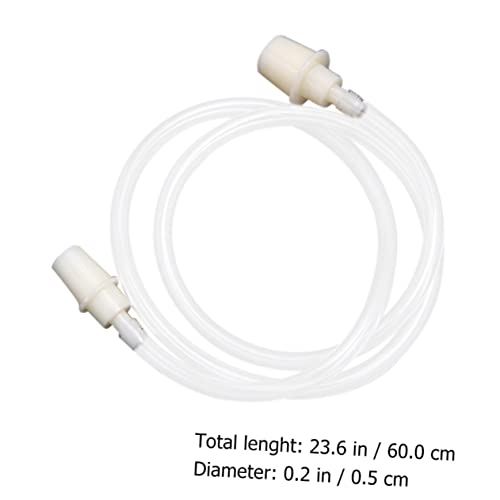 Extensión de manguera para máquina de ventosas 5 piezas, accesorio flexible para terapia de ventosas, líneas de conexión resistentes y flexibles para dispositivos de ventosas miniatura 2