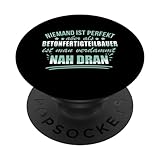 Lustige Betonfertigteilbauer Betonfertigteilbau PopSockets mit austauschbarem PopGrip