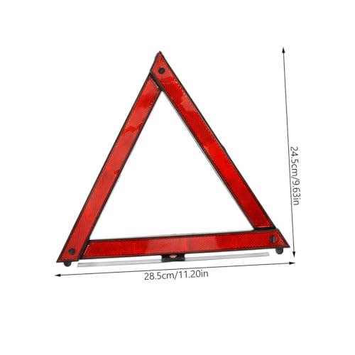 Zerodeko 5pz Triángulos Reflectivos Plegables para Seguridad miniatura 2
