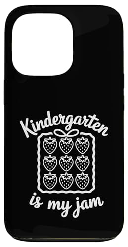 Groovy Kindergarten Is My Jam Strawberry Kinder �`�[�����t �X�}�z�P�[�X iPhone 13 Pro �p