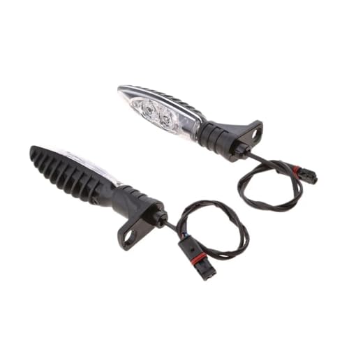 Feux arrière moto LED et clignotants orange pour trajets de nuit en F800 GS