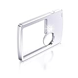 ｂｅｎｒｉｉ ポケットルーペ レンズ2種類 (3倍,6倍) ケース付き LEDライト クレジットカードサイズ 携帯用