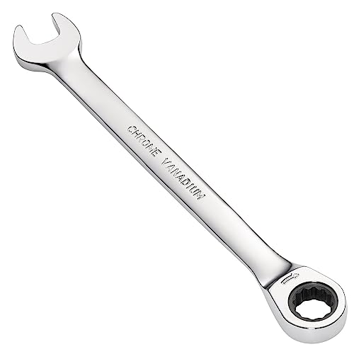 Draper 31008 Hi-Torq Metric Ratcheting Combination Spanner, 11mm, Blue - Image 2