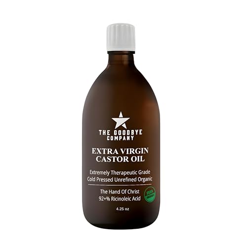 The Goodbye Company Organic Castor Oil for Hair, Skin & Eyel
