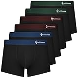 [Fullluwaa] ボクサーパンツ (6枚組) 高通気性 ローライズ 前閉じ 3D立体 パンツ メンズ 下着 ボクサーブリーフ 男性 下着 メンズ ボクサー プレゼント 父の日