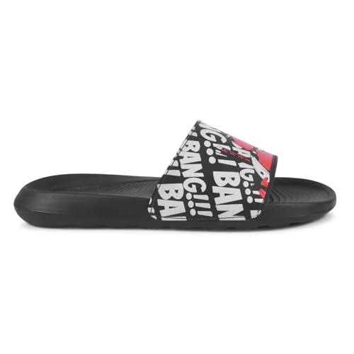 Image of PERY-PAO Sliders Mens White, Black, Grey, Sky blue Solid Design Flip Flop & Slippers