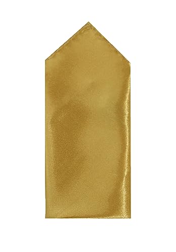 Image of TIE STUDIO Men's Solid Pocket Square | Size- 10cm x 10cm | Colour-Royal Blue | Pack of 1 |