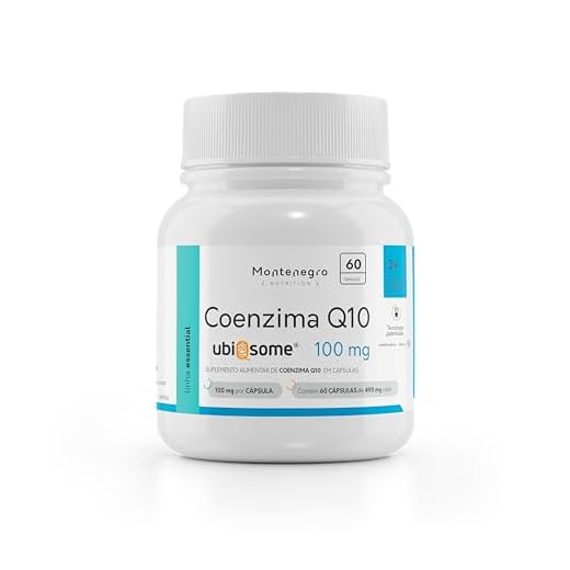 Coenzima Q10 Ubiqsome 100 mg 60 cápsulas | Montenegro Nutrition