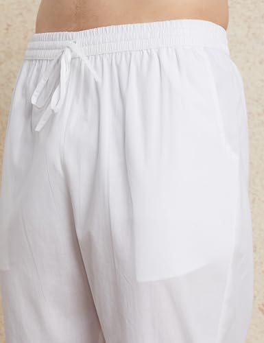 Image of Amazon Brand - Symbol Men's Relaxed Full Elasticated Cotton Pants