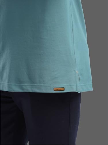 Image of STELLERS Men's Premium Softberry Pique Polo T-Shirt | Feather Touch Feel |Regular Fit| Odour Resistant| Anti-Static| Wrinkle Free | Quick Dry | Stretchable | Lightweight | Sweat-Proof