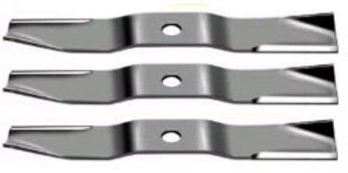 Aftermarket 54" Cut Blades Compatible with Kubota Blades, Set of 3, Code 76529-34330 or 70000-25004 RC54-24B
