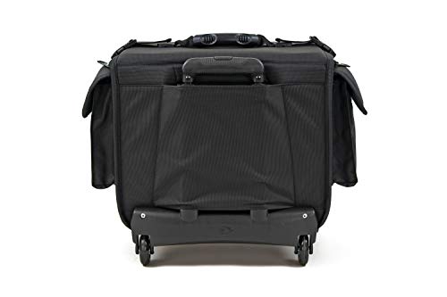 MCY MXLT-RB5 Laptop Storage Roller Bag Up To 5 Laptops - Black, 16x16x1.75 inches3