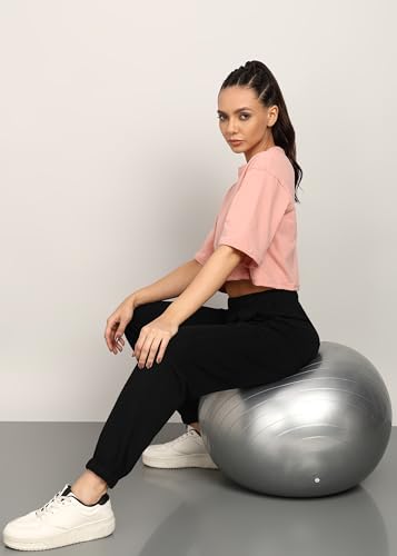 Image of Rock Paper Scissors Women's Cotton Joggers - Soft & Breathable Sweatpants with Pockets - Casual, Lounge & Activewear