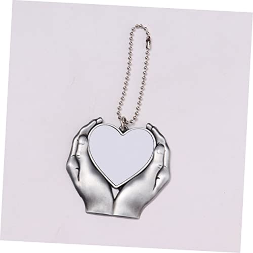 Pendentif décoratif en métal silver pour embellir le rétroviseur - 7