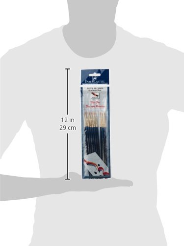 Image of Faber-Castell Paint Brush - Synth Hair Round Size 00 PK-10