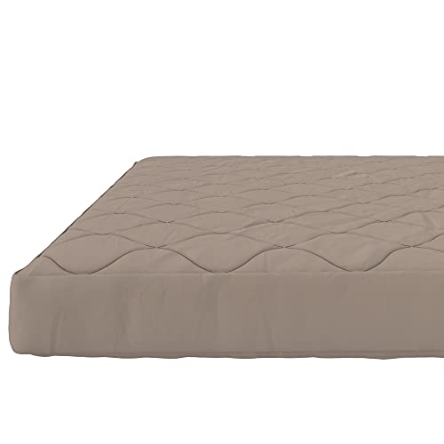 Dhp Dana 6 Inch Quilted Full Mattress With Removable Cover And Thermobonded Polyester Fill, Gray #TOP7