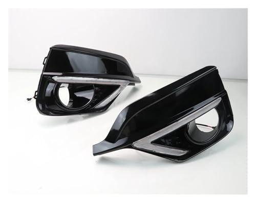 Antibrouillard relais de clignotant jaune étanche voiture feux de jour LED DRL 12V Fit Jazz