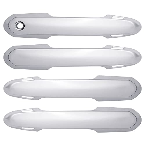 シェアスタイル クラウンエステート ドアノブカバー 4p AZSH39W AZSH38W ドアハンドル キズ防止 パーツ アクセサリー カスタム ドレスアップ 互換品 シルバー