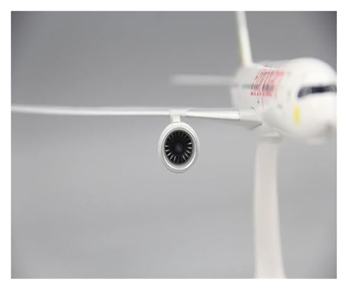 Modelo de avión A350-900 etíope 1/200 juguete de metal fundido para exhibición 6