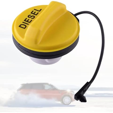 HuYiGGZ Diesel Fuel Cap Car Fuel Tank Caps Fuel Cap Fuel Gas Tank Filler Cap Gas Petrol Filler Tank Cover Fit Land Rover Discovery 3 4 5 Sport MK1 LR053666 Cover