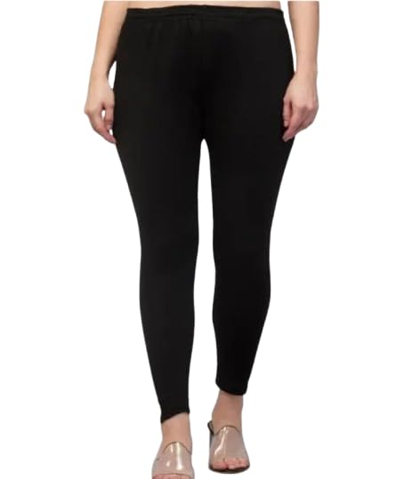 Women Winter Bottom Wear Woolen Ankle Length Leggings-image-34