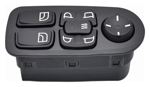 Interrupteur de fenêtre pour DAF XF105 avec commande électrique fluide OE 1669884