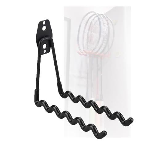 Estante para raquetas de tenis ideal para ordenar tu zona de juego en casa