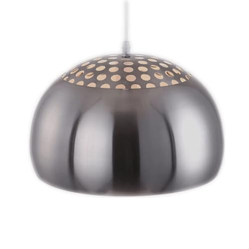 E27 Screw Metal Pendant Light - Industrial Style Hanging Lamp with Nordic Design for Shops, Restaurants, Hotels