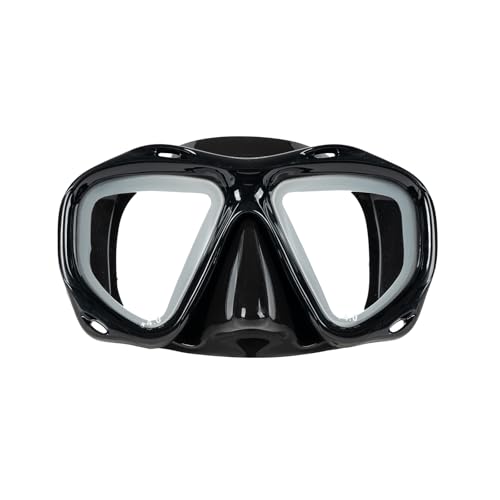 Hyperopia Diving Mask, Lentes de vidrio templado anti-vaho en silicona para snorkel adulto miniatura 3