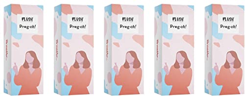 Image of Plush Preg-Oh! Midstream Pregnancy Kit Test for Women | Single Step Hygienic Testing Process | 3 Individually Sealed Tests with Manual | 99% Accuracy x Pack of 5