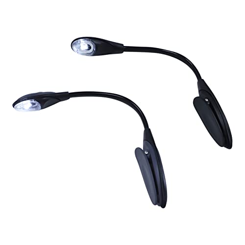 SEWOART Clip Book Lamp Reading Light Book Clip Flexible Reading Light for Dorm