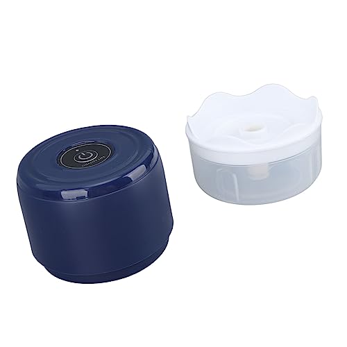 Qukaim Procesador de alimentos portátil eléctrico picador de ajos, mini procesador de alimentos inalámbrico, impermeable, portátil, capacidad de 100 ml, carga USB de 5 V, ideal para cebollas y