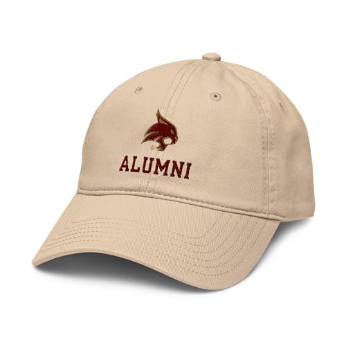 Texas State Bobcats Alumni Logo Officially Licensed Adjustable Baseball Hat
