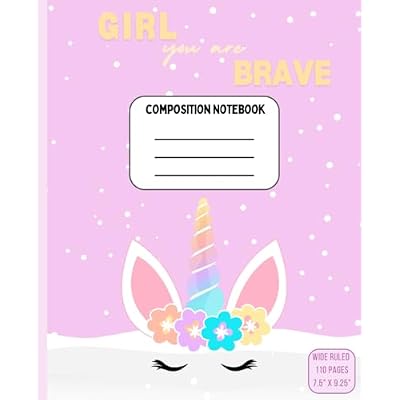 Composition Notebook - Brave Unicon