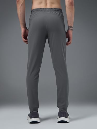 Image of TECHNOSPORT Men's Regular Fit Solid Jogger Pant with Duracool+ for Training, Running & Gym