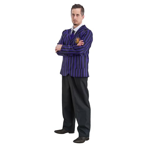Uniforme scolaire Xavier Thorpe déguisement Mercredi costume homme Halloween