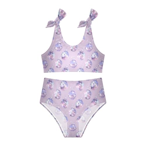 Image of Girls Two Piece Tankini Swimsuits Summer Bathing Suit Beach Swimwear Set
