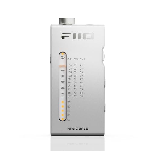 FIIO RR11 FIO-RR11【日本正規販売店より発送・シリアルナンバー付】ポータブル FMラジオ アンプ (シルバー)