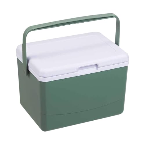 Cofre de hielo portátil para camping, 5 L, portátil para camping, enfriador multifuncional para exteriores