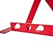 Guardian 2500 Adjustable Roofing Bracket | for 30 45 or 60 Degree Roof Pitches | 10 Inch Adjustable Platform | Powder Coated Red | OSHA Compliant