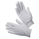 Rothco Gripper Dot White Parade Gloves, Large