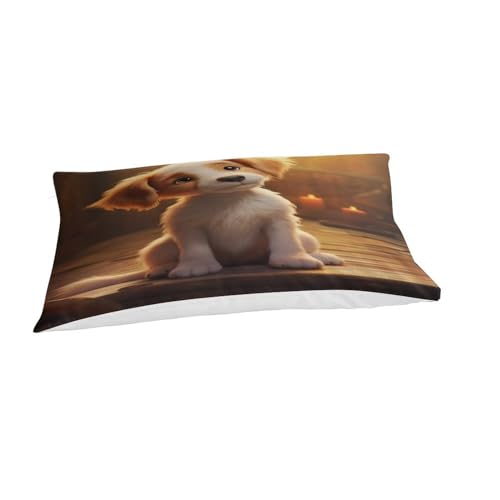 Ensemble de literie chien mignon pour décorer une chambre