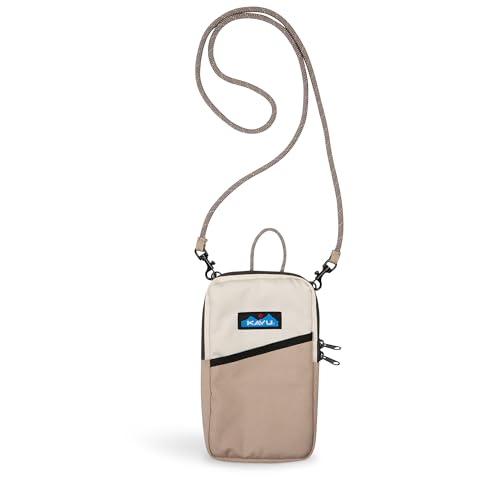 KAVU Essential Case Zip Crossbody Wallet with Rope Strap
