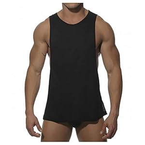 Mens Fitness Tanktops Zomer Casual Spiervest Sport Singlets Cotton Mouwloos T-shirt