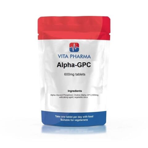 VITA PHARMA Alpha-Gpc 600mg 60 Tablets
