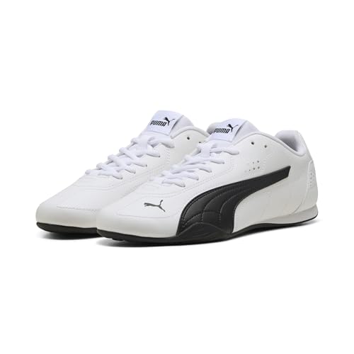 PUMA Catch, Zapatillas Unisex Adulto, White x Black, 42 EU