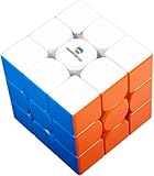 Monster Go Cubo Mágico Magnético 3x3 Speed Cube, MG 356-EDU Cubo de Velocidad con 48 Imanes - Rotación rápida y Suave, Resistente y Duradero, Profesional Original Iman-tado Puzzle (Sin Pegatinas)