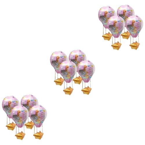 Ballons à air chaud décoratifs pour embellir une salle de cérémonie