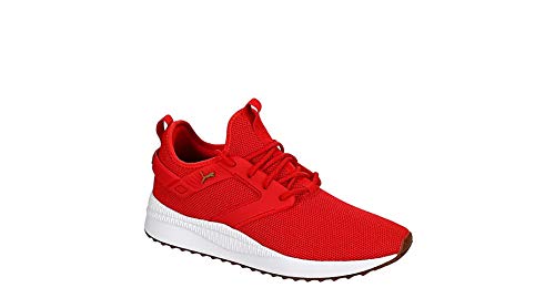 PUMA PUMA Mens Pacer Next EXCEL HIGH Risk RED PUMA White Gold Size 11