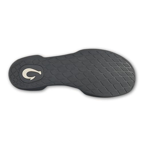 OLUKAI Hanohano Men's Slipper, Weather Resistant Waxed Canvas, Rubber Grip Soles for Inside & Outside Wear, Durable & Comfortable Slip-On3